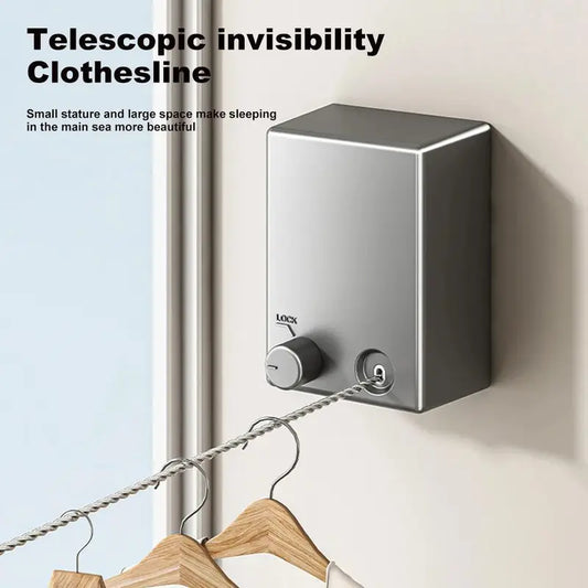 🌟Tendedero ropa Retráctil Plegable Japonés Invisible