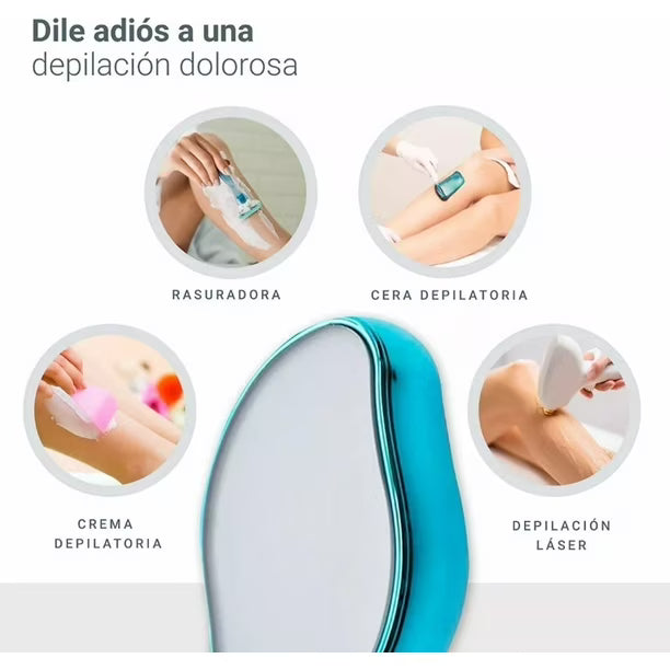✨ Agrega 2 y Paga solo 1  "Depiladora y Exfoliante  CrystalSilk®  la depilación sin dolor"